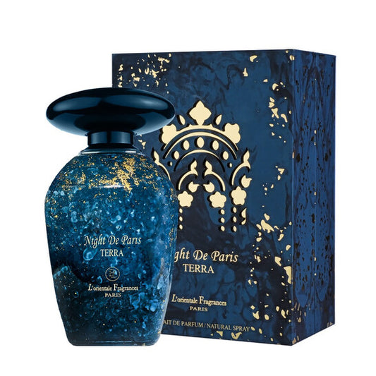 Lorientale Fragrances Unisex Night De Paris Terra Extrait de Parfum Spray 3.4 oz Fragrances - Luxurious Fragrance Available Online in Hong Kong & China