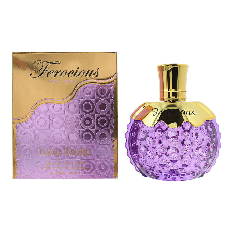 Louis Cardin Ladies Ferocious EDP Spray 3.4 oz Fragrances (Wholesale) - Luxurious Fragrance Available Online in Hong Kong & China