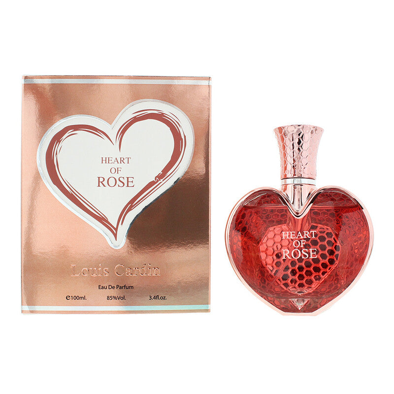 Louis Cardin Ladies Heart Of Rose EDP Spray 3.4 oz Fragrances (Wholesale) - Luxurious Fragrance Available Online in Hong Kong & China