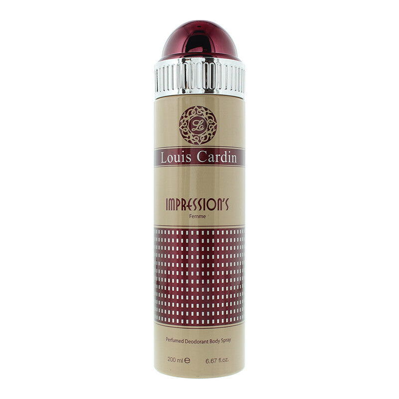 Louis Cardin Ladies Impression's Deodorant Spray 6.7 oz Fragrances (Wholesale) - Luxurious Fragrance Available Online in Hong Kong & China