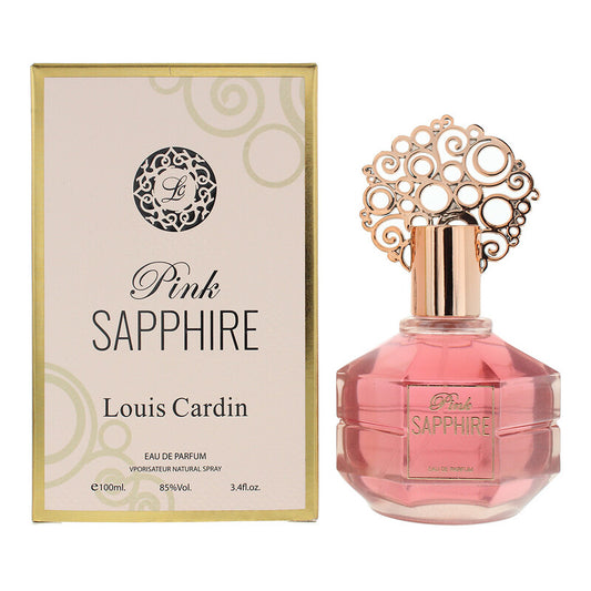 Louis Cardin Ladies Pink Sapphire EDP Spray 3.4 oz Fragrances - Luxurious Fragrance Available Online in Hong Kong & China
