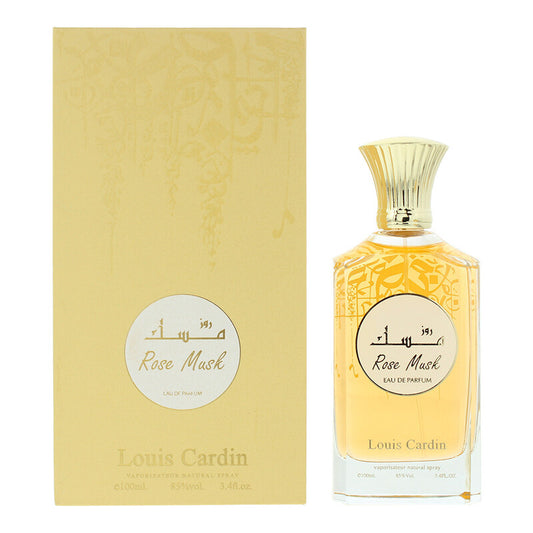 Louis Cardin Ladies Rose Musk EDP 3.4 oz Fragrances - Luxurious Fragrance Available Online in Hong Kong & China