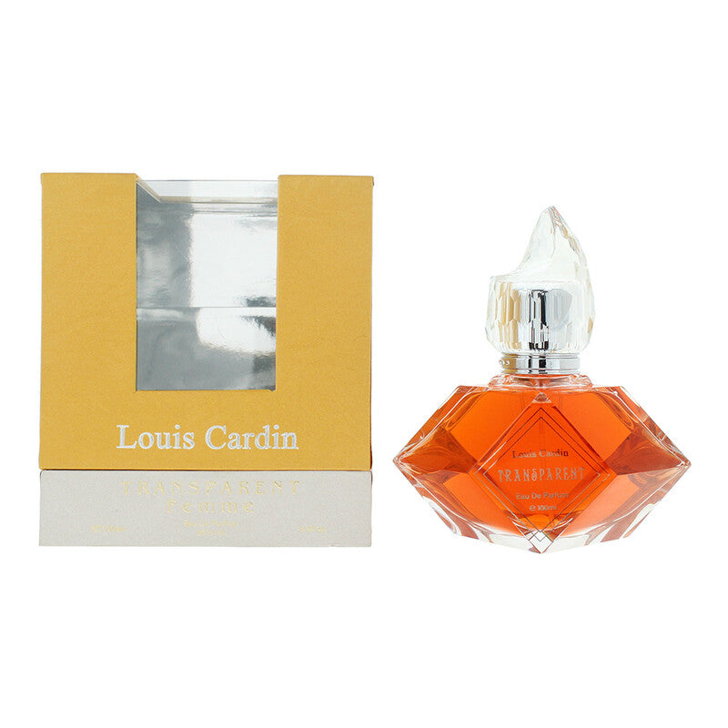 Louis Cardin Ladies Transparent EDP 3.4 oz Fragrances (Wholesale) - Luxurious Fragrance Available Online in Hong Kong & China