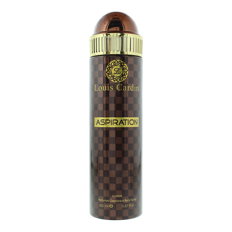 Louis Cardin Men's Aspiration Deodorant Spray 6.7 oz Fragrances (Wholesale) - Luxurious Fragrance Available Online in Hong Kong & China