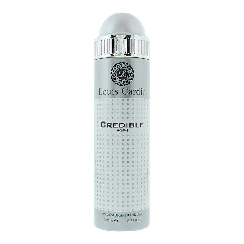 Louis Cardin Men's Credible Deodorant Spray 6.7 oz Fragrances (Wholesale) - Luxurious Fragrance Available Online in Hong Kong & China