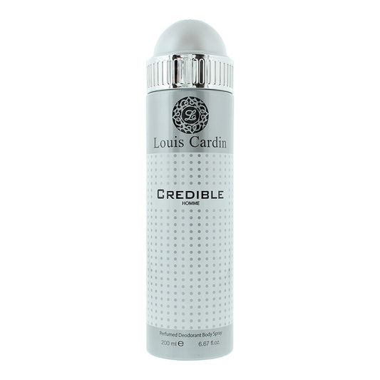 Louis Cardin Men's Credible Deodorant Spray 6.7 oz Fragrances (Wholesale) - Luxurious Fragrance Available Online in Hong Kong & China