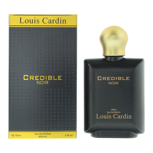 Louis Cardin Men's Credible Noir EDP Spray 3.4 oz Fragrances (Wholesale) - Luxurious Fragrance Available Online in Hong Kong & China