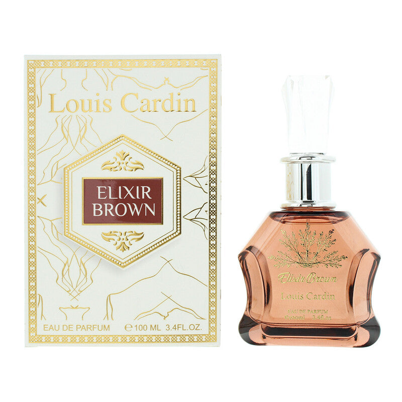 Louis Cardin Men's Elixir Brown EDP Spray 3.4 oz Fragrances (Wholesale) - Luxurious Fragrance Available Online in Hong Kong & China