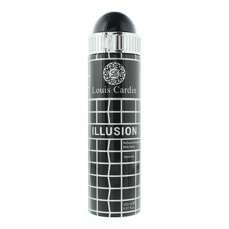 Louis Cardin Men's Illusion Deodorant Spray 6.7 oz Fragrances - Luxurious Fragrance Available Online in Hong Kong & China