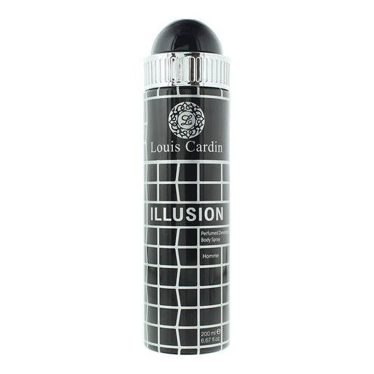 Louis Cardin Men's Illusion Deodorant Spray 6.7 oz Fragrances - Luxurious Fragrance Available Online in Hong Kong & China