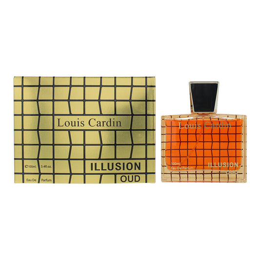 Louis Cardin Men's Illusion Oud EDP Spray 3.4 oz Fragrances - Luxurious Fragrance Available Online in Hong Kong & China