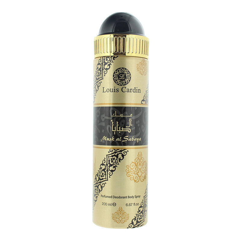 Louis Cardin Men's Musk Al Sabaya Deodorant Spray 6.7 oz Fragrances (Wholesale) - Luxurious Fragrance Available Online in Hong Kong & China