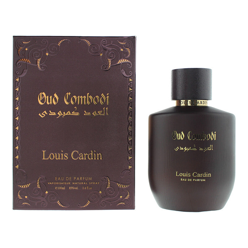 Louis Cardin Men's Oud Cambodi EDP Spray 3.4 oz Fragrances (Wholesale) - Luxurious Fragrance Available Online in Hong Kong & China