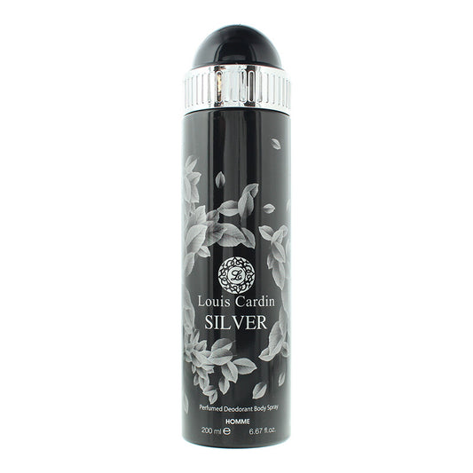 Louis Cardin Men's Silver Deodorant Spray 6.7 oz Fragrances (Wholesale) - Luxurious Fragrance Available Online in Hong Kong & China