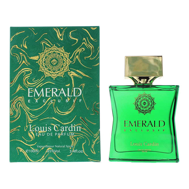 Louis Cardin Unisex Emerald Exclusif EDP Spray 3.4 oz Fragrances (Wholesale) - Luxurious Fragrance Available Online in Hong Kong & China
