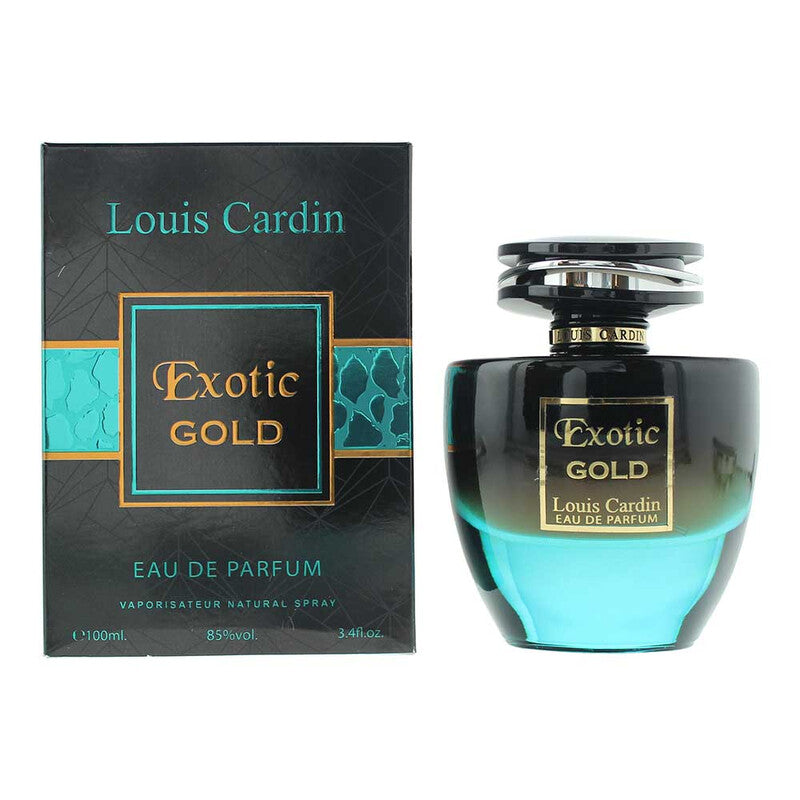 Louis Cardin Unisex Exotic Gold EDP Spray 3.4 oz Fragrances (Wholesale) - Luxurious Fragrance Available Online in Hong Kong & China
