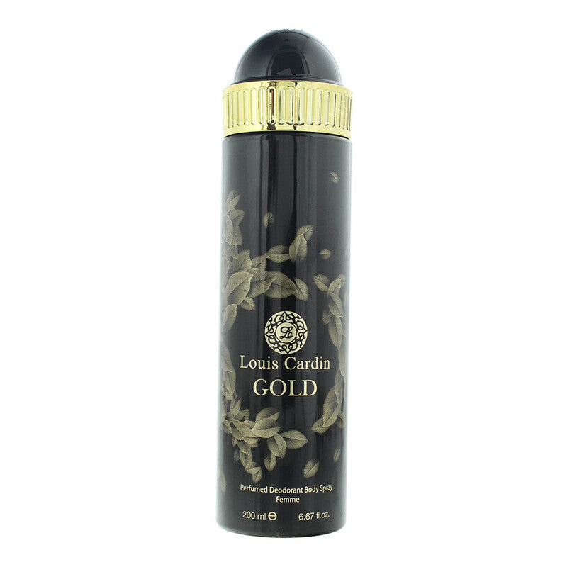 Louis Cardin Unisex Gold Body Spray 6.7 oz Fragrances - Luxurious Fragrance Available Online in Hong Kong & China