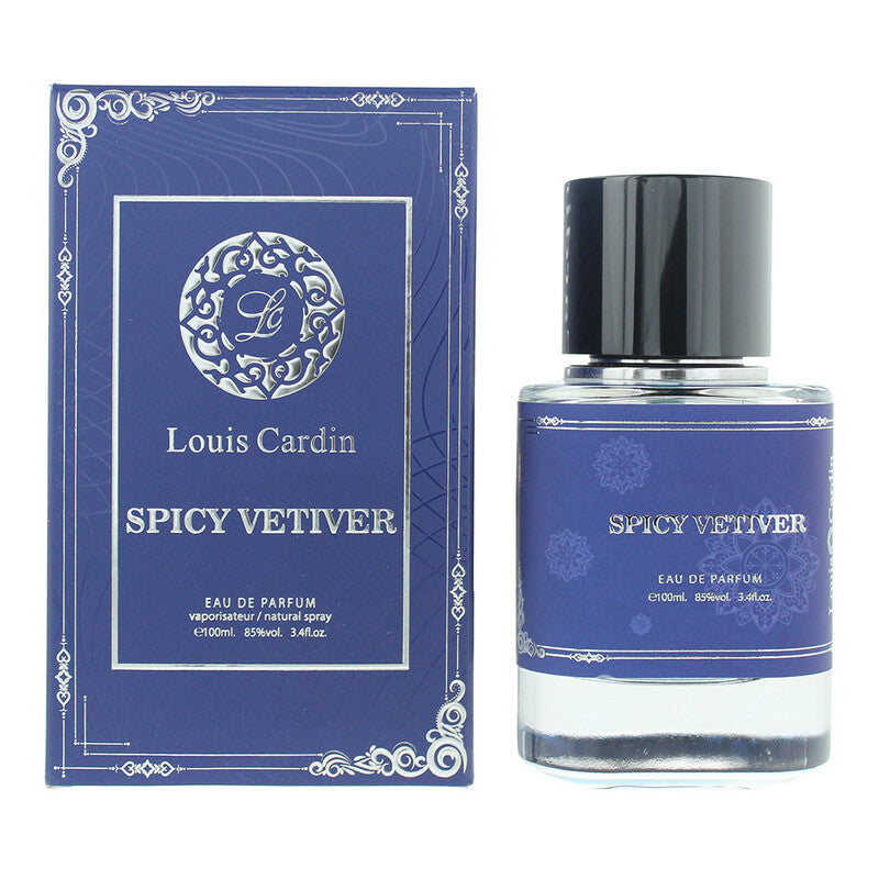 Louis Cardin Unisex Spicy Vetiver EDP 3.4 oz Fragrances (Wholesale) - Luxurious Fragrance Available Online in Hong Kong & China
