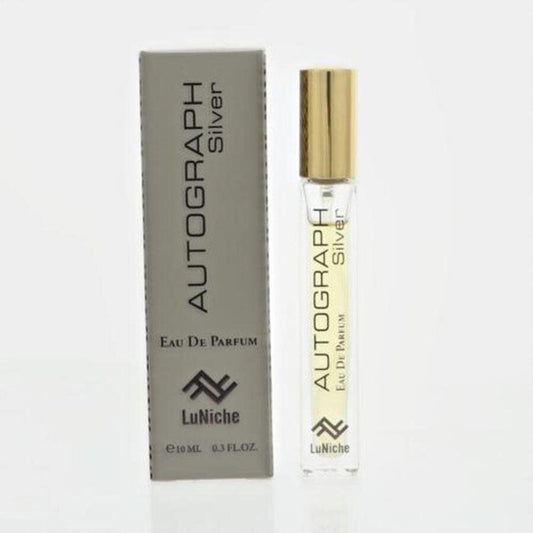 Luniche Men's Autograph Silver EDP Spray 0.34 oz Fragrances - Luxurious Fragrance Available Online in Hong Kong & China