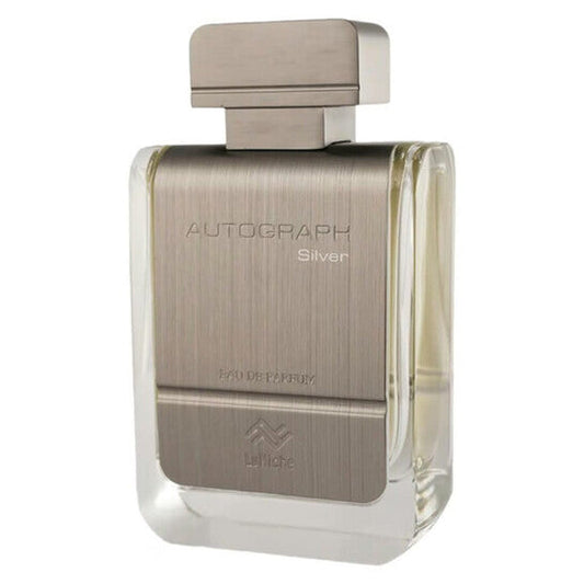 Luniche Men's Autograph Silver EDP Spray 3 oz (Tester) Fragrances (Wholesale) - Luxurious Fragrance Available Online in Hong Kong & China