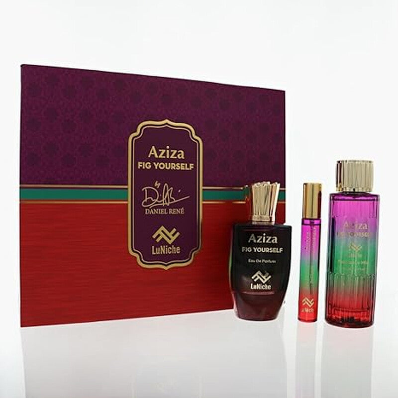 Luniche Unisex Aziza Fig Yourself Gift Set Fragrances (Wholesale) - Luxurious Fragrance Available Online in Hong Kong & China