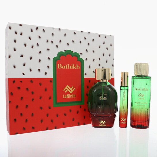 Luniche Unisex Bathikh 3pcs EDP Gift Set Fragrances (Wholesale) - Luxurious Fragrance Available Online in Hong Kong & China