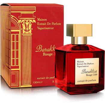 Fragrance World Ladies Barakkat Rouge 540 Extrait de Parfum Spray 3.4 oz - Luxurious Fragrance Available Online in Hong Kong & China