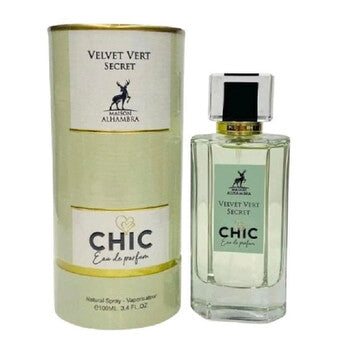 Maison Alhambra Ladies Chic Velvet Vert Secret EDP Spray 3.4 oz Fragrances (Wholesale) - Luxurious Fragrance Available Online in Hong Kong & China
