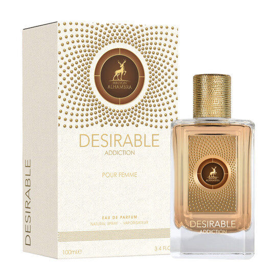 Maison Alhambra Ladies Desirable Addiction EDP Spray 3.4 oz - Luxurious Fragrance Available Online in Hong Kong & China
