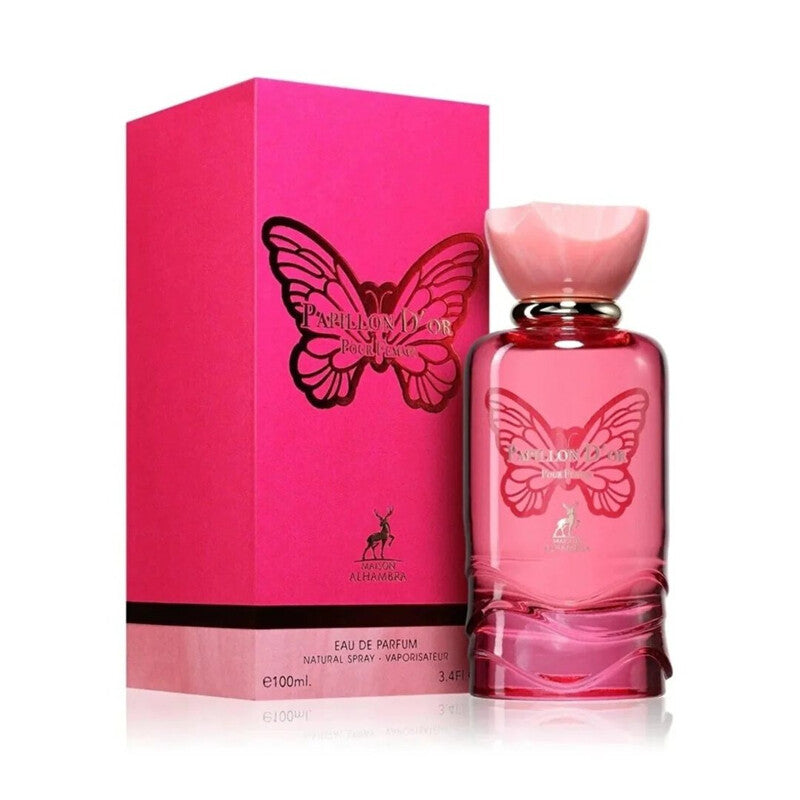 Maison Alhambra Ladies Papillon D'Or EDP Spray 3.4 oz Fragrances - Luxurious Fragrance Available Online in Hong Kong & China