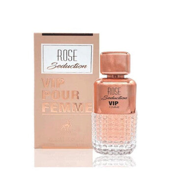 Maison Alhambra Ladies Rose Seduction Vip EDP Spray 3.4 oz Fragrances (Wholesale) - Luxurious Fragrance Available Online in Hong Kong & China