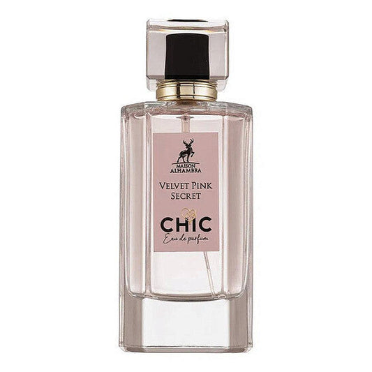 Maison Alhambra Ladies Velvet Pink Secret Chic EDP Spray 3.4 oz Fragrances (Wholesale) - Luxurious Fragrance Available Online in Hong Kong & China