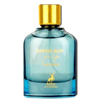 Maison Alhambra Men's Daring Blue For Life EDP Spray 3.4 oz Fragrances (Wholesale) - Luxurious Fragrance Available Online in Hong Kong & China