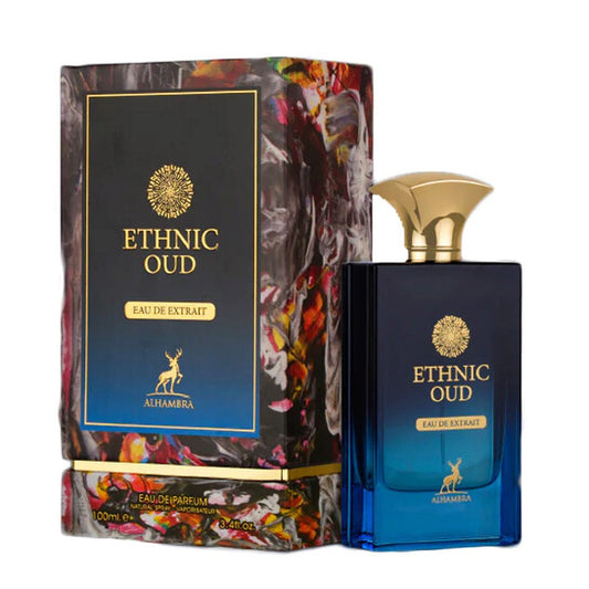 Maison Alhambra Men's Ethnic Oud EDP Spray 3.4 oz - Luxurious Fragrance Available Online in Hong Kong & China
