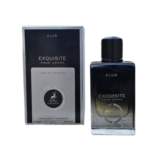 Maison Alhambra Men's Exquisite Club EDP Spray 3.4 oz Fragrances (Wholesale) - Luxurious Fragrance Available Online in Hong Kong & China
