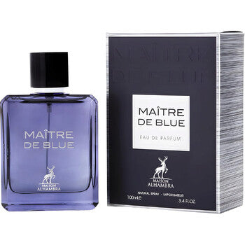Maison Alhambra Men's Maitre De Blue EDP Spray 3.4 oz Fragrances (Wholesale) - Luxurious Fragrance Available Online in Hong Kong & China