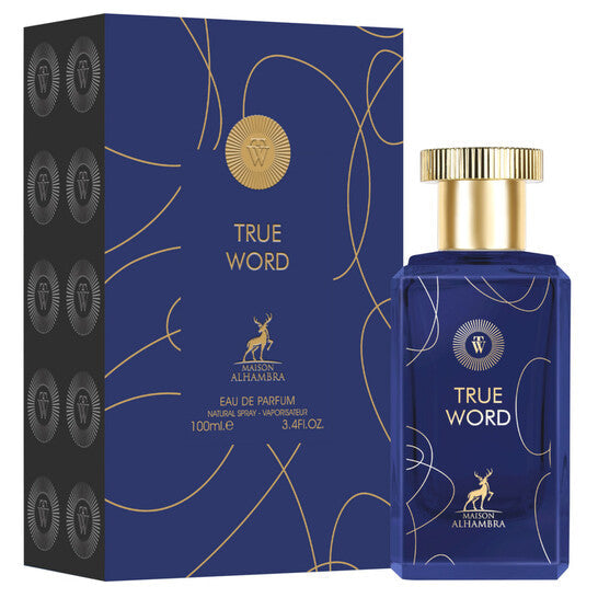 Maison Alhambra Men's True Word EDP Spray 3.4 oz Fragrances (Wholesale) - Luxurious Fragrance Available Online in Hong Kong & China