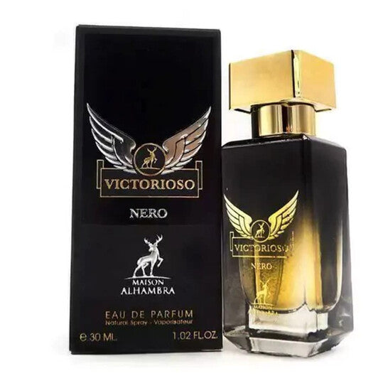 Maison Alhambra Men's Victorioso Nero EDP Spray 1.0 oz Fragrances - Luxurious Fragrance Available Online in Hong Kong & China
