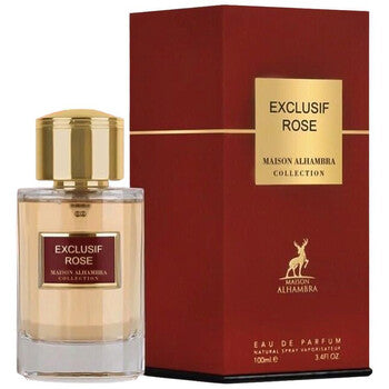 Maison Alhambra Unisex Exclusif Rose EDP 3.4 oz Fragrances (Wholesale) - Luxurious Fragrance Available Online in Hong Kong & China