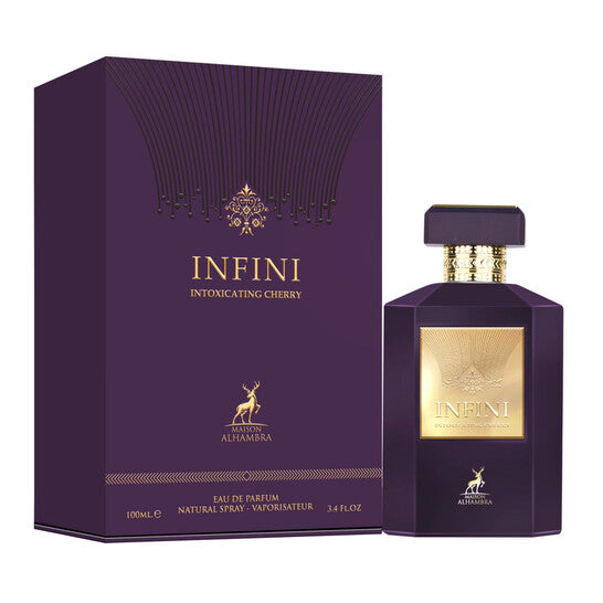 Maison Alhambra Unisex Infini Intoxicating Cherry EDP Spray 2.7 oz Fragrances (Wholesale) - Luxurious Fragrance Available Online in Hong Kong & China