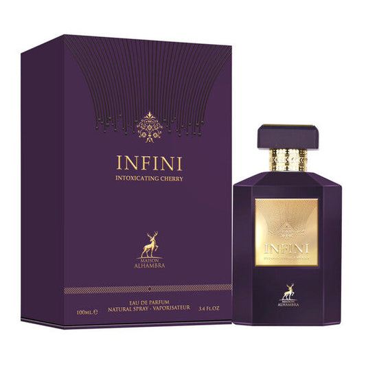 Maison Alhambra Unisex Infini Intoxicating Cherry EDP Spray 2.7 oz Fragrances (Wholesale) - Luxurious Fragrance Available Online in Hong Kong & China