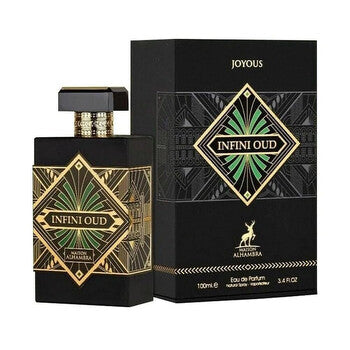Maison Alhambra Unisex Infini Oud Joyous EDP Spray 3.4 oz Fragrances (Wholesale) - Luxurious Fragrance Available Online in Hong Kong & China
