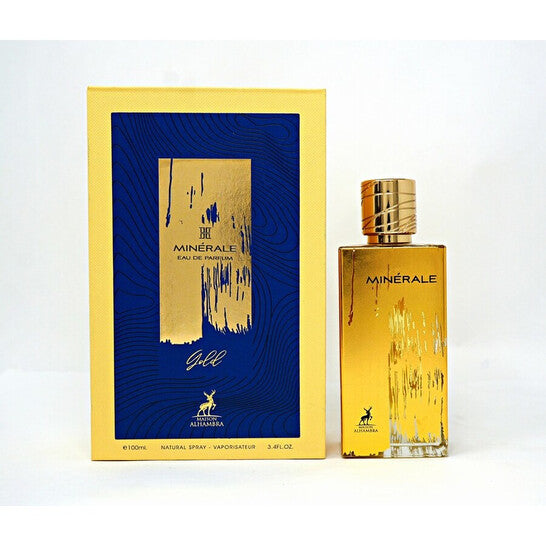 Maison Alhambra Unisex Minerale Gold EDP Spray 3.4 oz Fragrances (Wholesale) - Luxurious Fragrance Available Online in Hong Kong & China