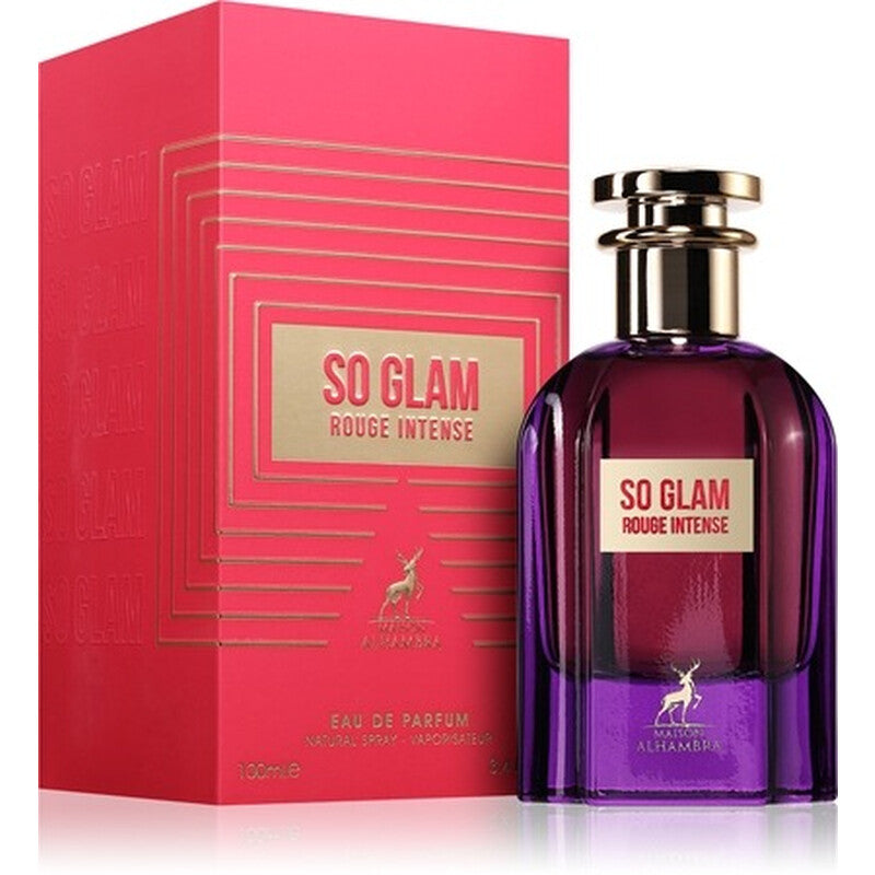 Maison Alhambra Unisex So Glam Rouge Intense EDP Spray 3.4 oz Fragrances - Luxurious Fragrance Available Online in Hong Kong & China