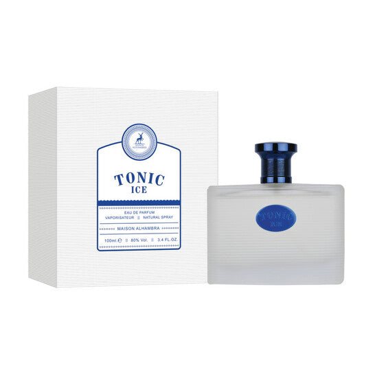 Maison Alhambra Unisex Tonic Ice EDP Spray 3.4 oz - Luxurious Fragrance Available Online in Hong Kong & China