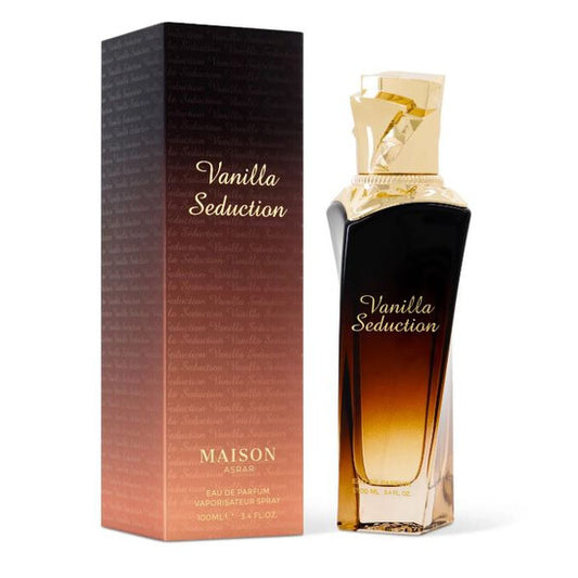 Maison Asrar Unisex Vanilla Seduction EDP Spray 3.4 oz Fragrances - Luxurious Fragrance Available Online in Hong Kong & China