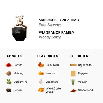 Maison Des Parfums Unisex Eau Secret EDP Spray 2.71 oz (Tester) Fragrances  (Wholesale) - Luxurious Fragrance Available Online in Hong Kong & China