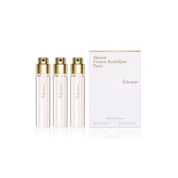 Maison Francis Kurkdjian A La Rose 3 Pcs Set For Women: 3 X 0.37 oz Eau De Parfum Refill (Wholesale) - Luxurious Fragrance Available Online in Hong Kong & China