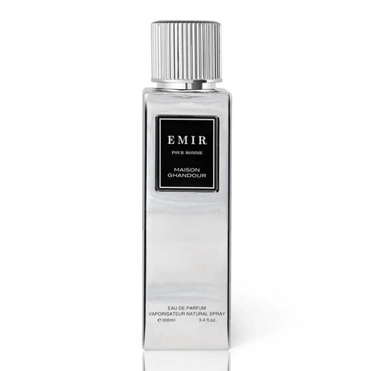 Maison Ghandour Men's Emir Silver Pour Homme EDP Spray 3.4 oz Fragrances (Wholesale) - Luxurious Fragrance Available Online in Hong Kong & China
