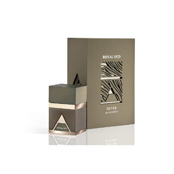 Maison Ghandour Men's Royal Oud Silver EDP Spray 3.4 oz (Wholesale) - Luxurious Fragrance Available Online in Hong Kong & China